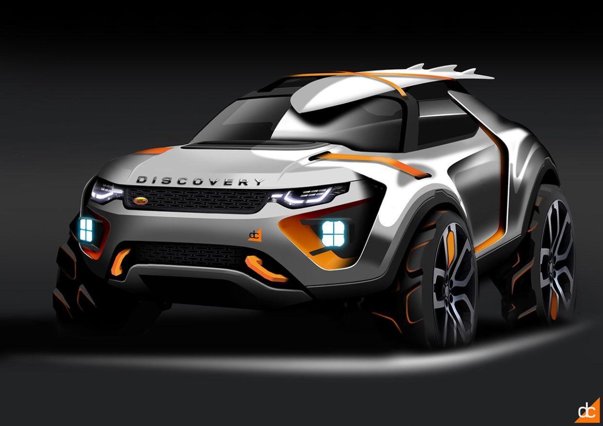 Ленд Ровер концепт спорткар