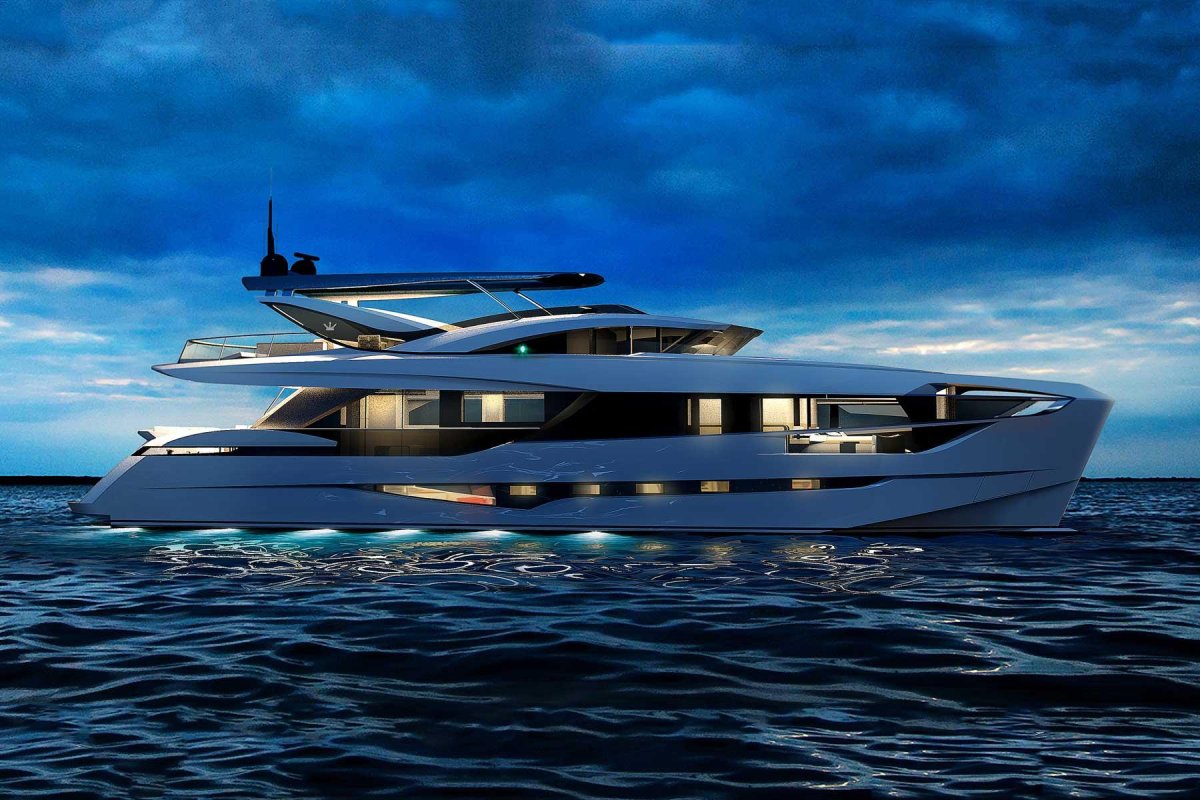 Миллениум яхта Доминатор