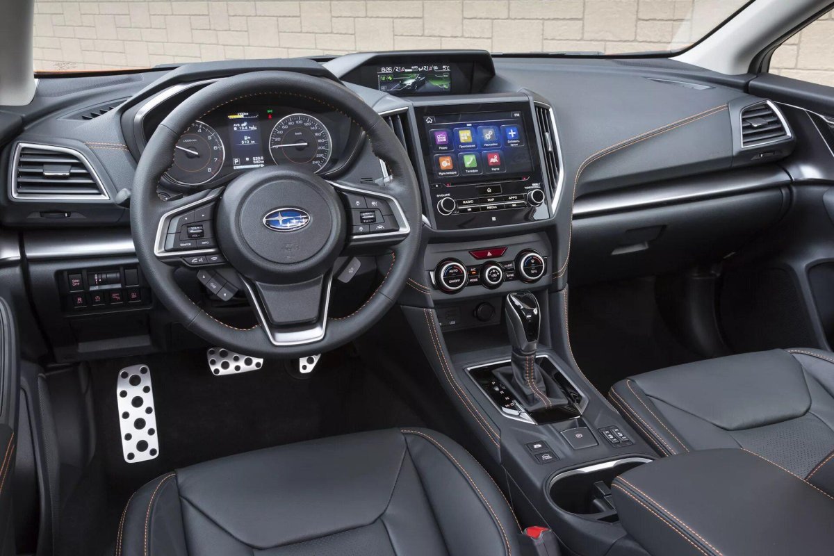Субару XV 2017 салон