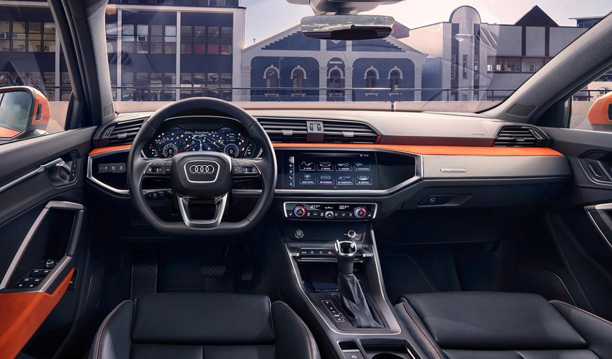 Audi q3 2021 салон