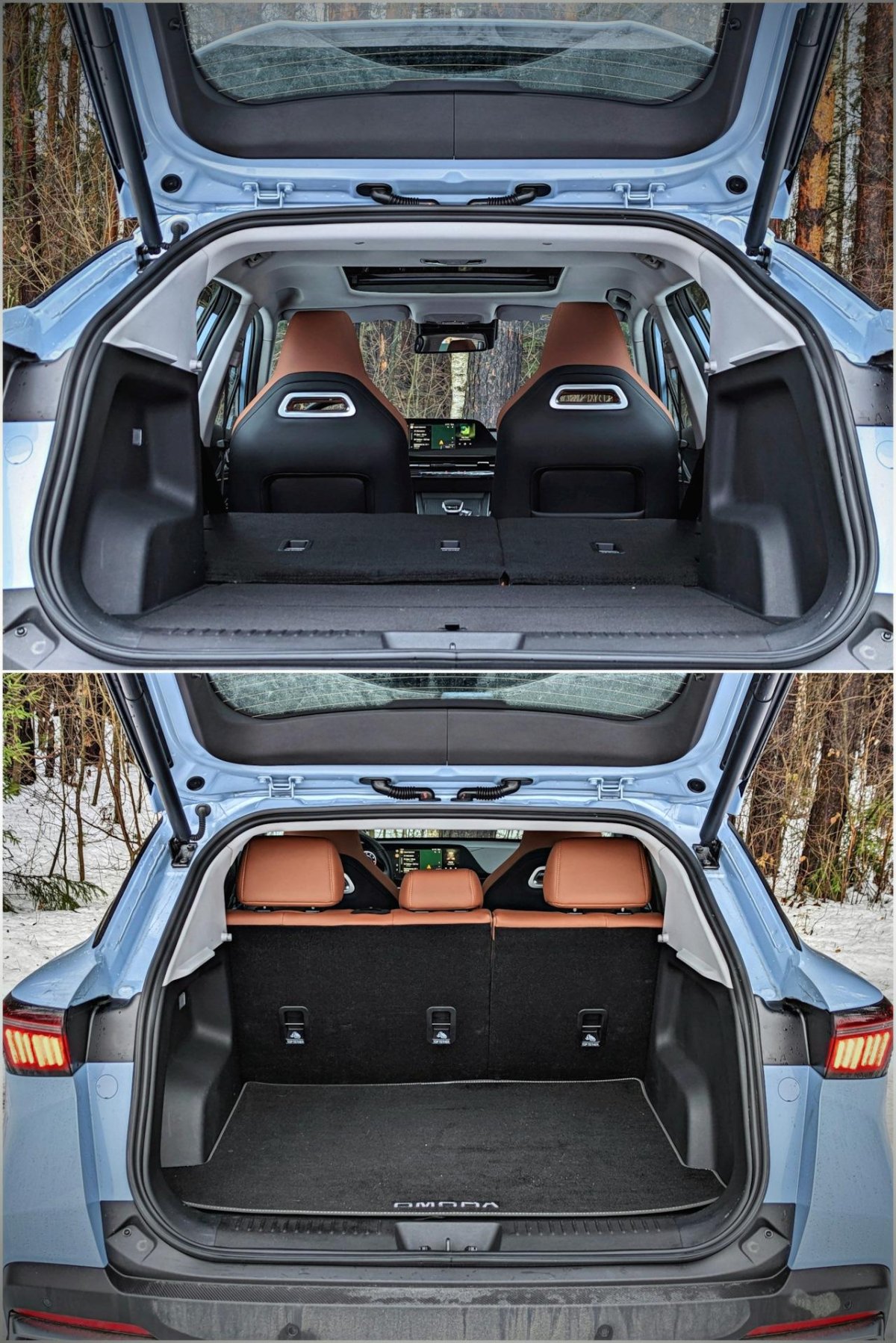 Omoda c5 объем багажника