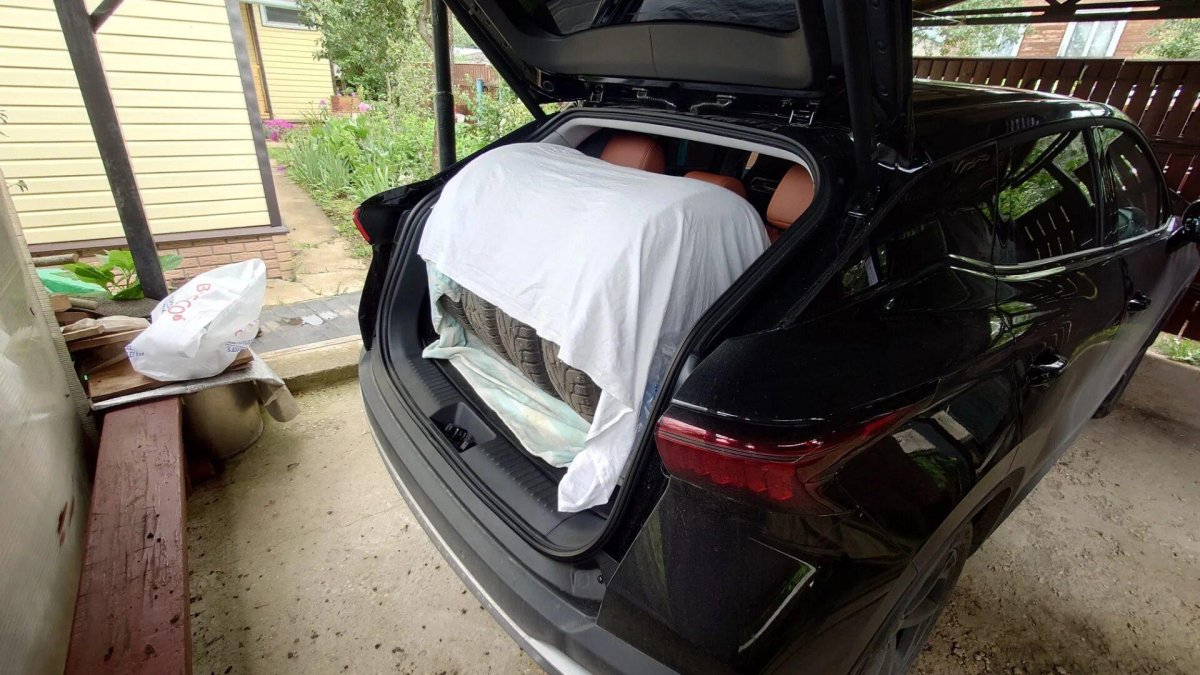 Omoda c5 объем багажника