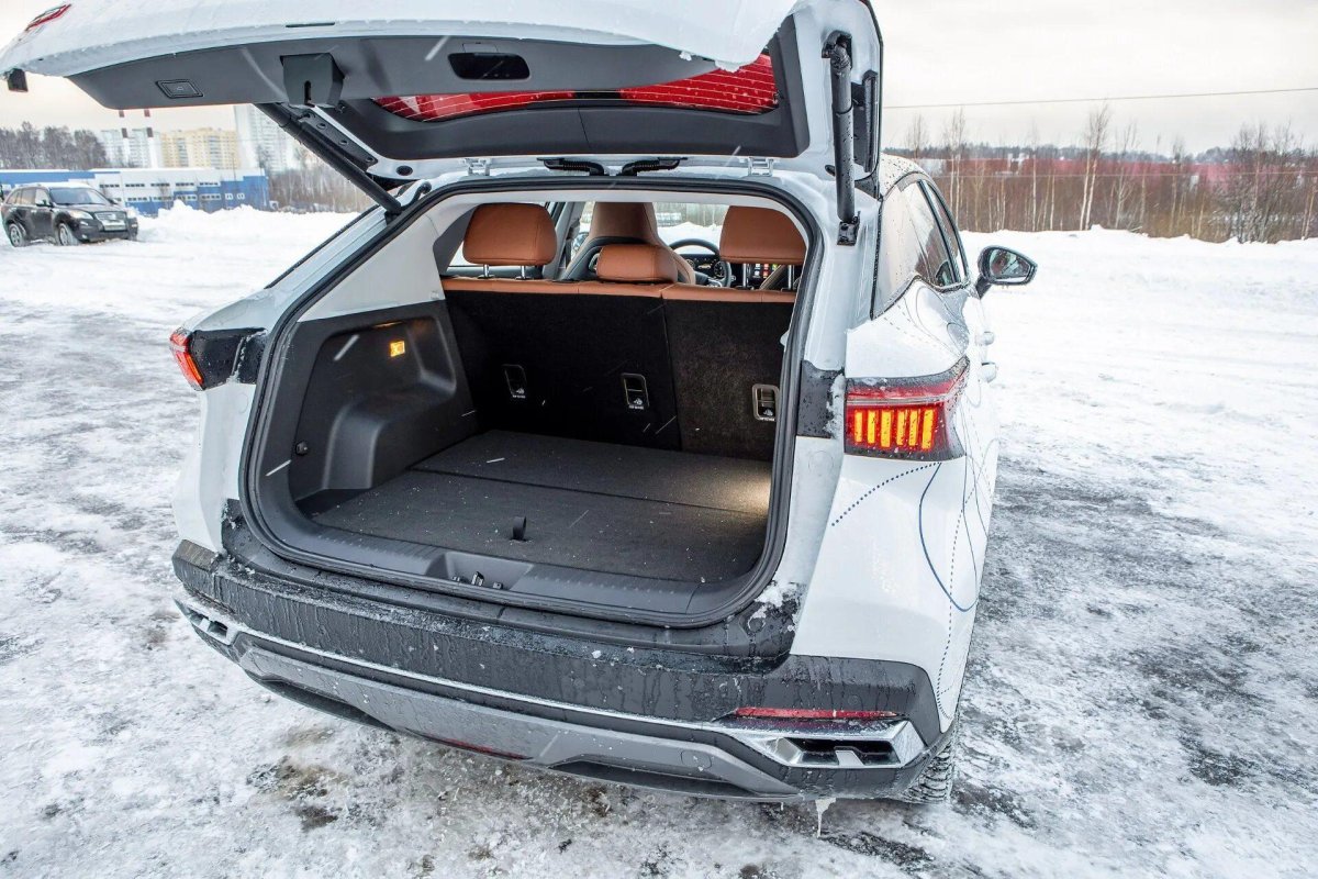 Omoda c5 объем багажника