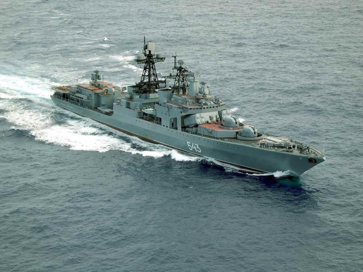 Фрегат Маршал Шапошников проекта 1155