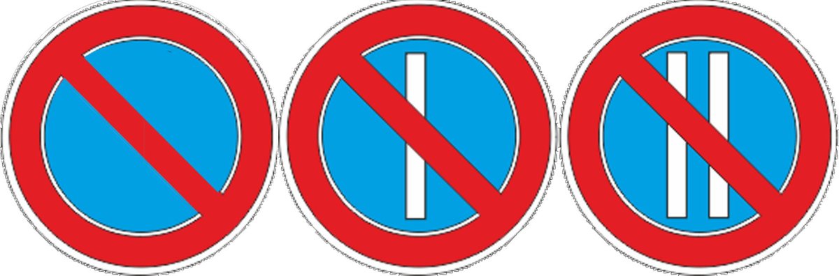 Знаки парковки по четным и нечетным