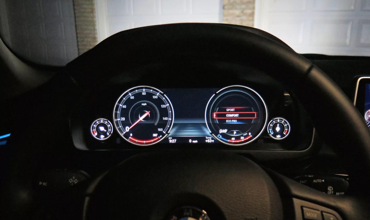 Led приборная панель BMW f10