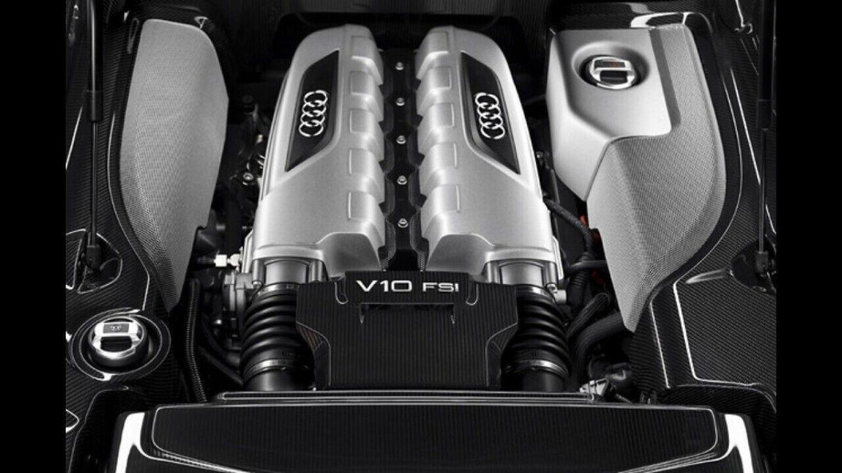 Audi r8 v10 мотор