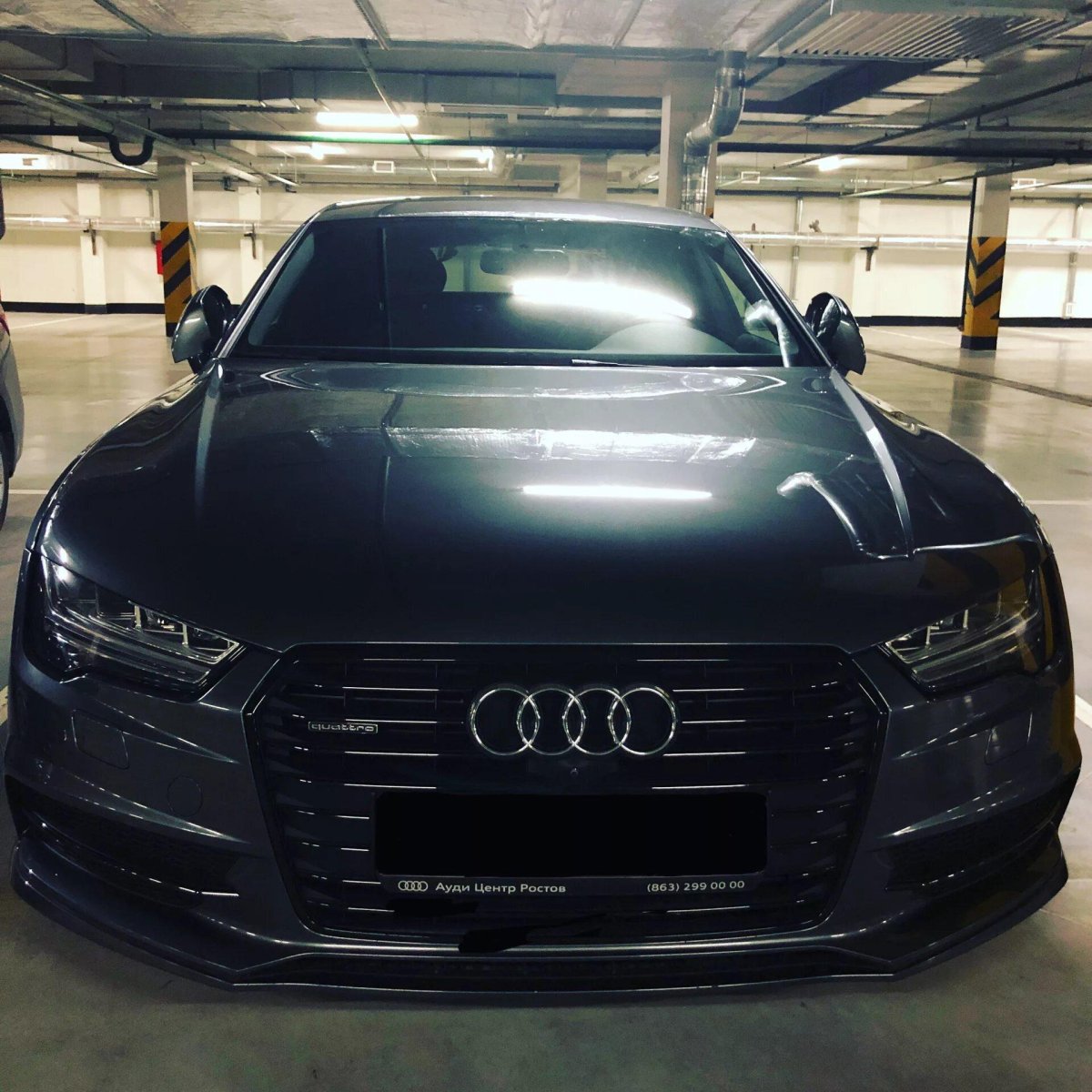 Ауди а7 черная