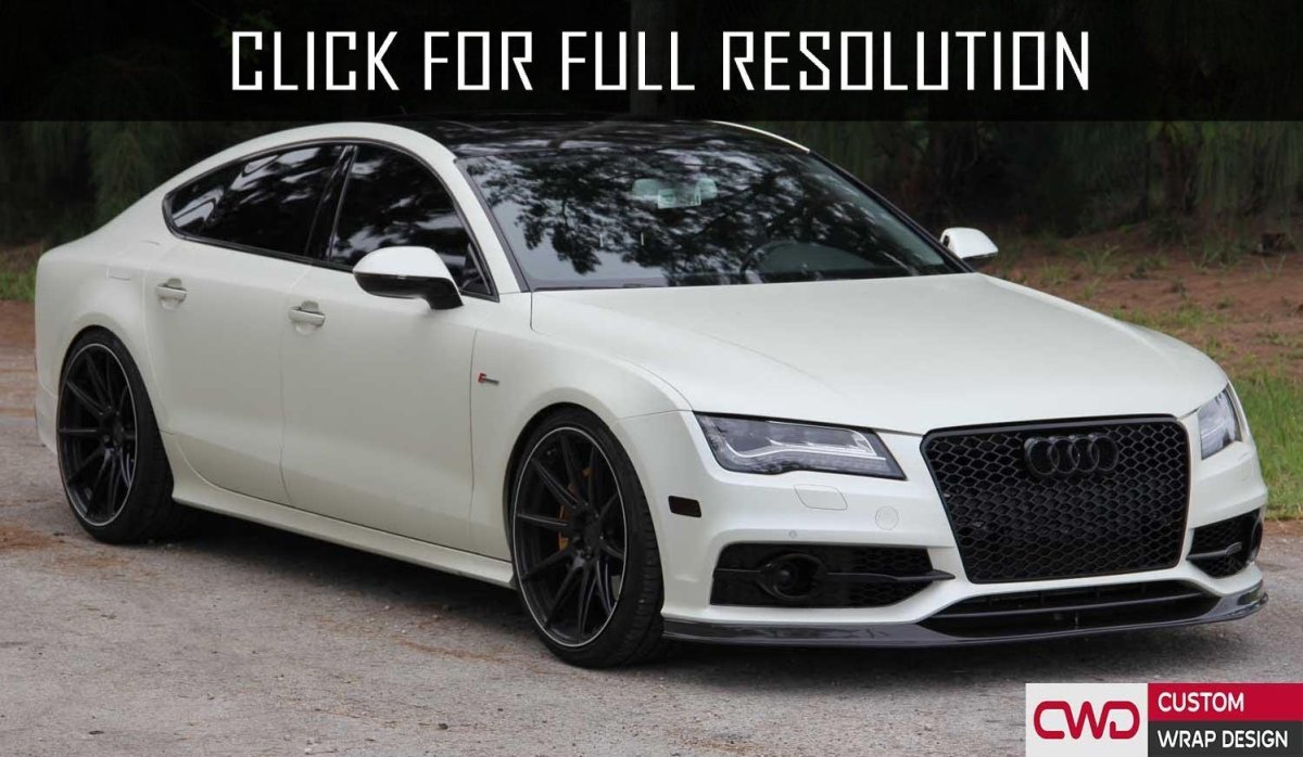 Ауди а7 белая