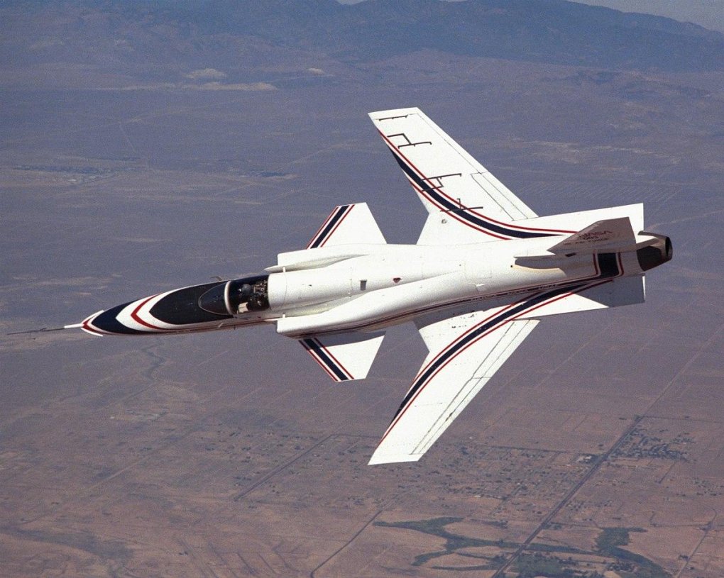 X-29 forward Swept Wing Jet