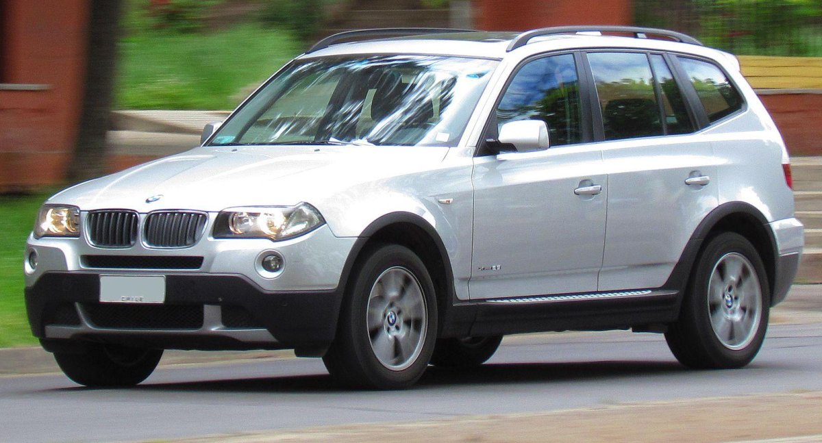 BMW x3 e83 белый