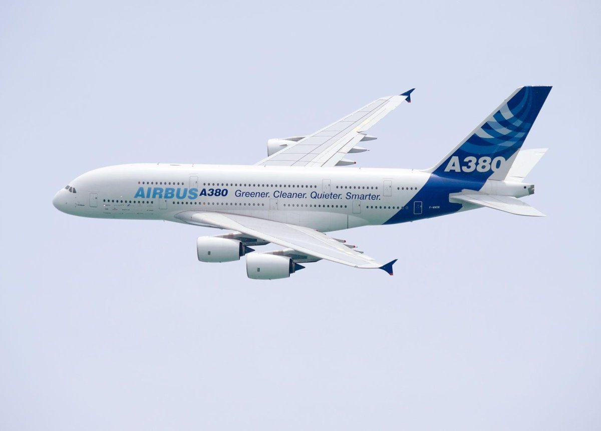 Airbus a380 самолёты Airbus Industrie