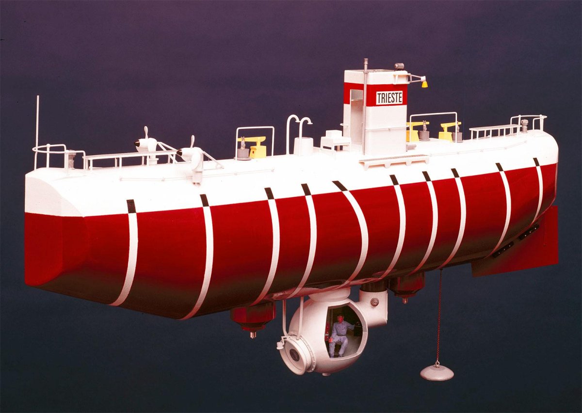 Жак Пикар Батискаф Триест