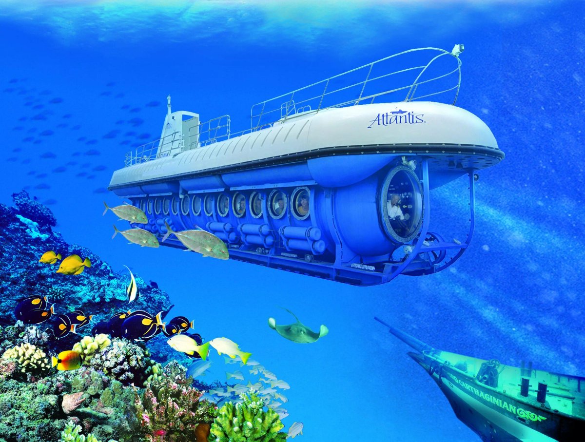 Туристическая субмарина Атлантис