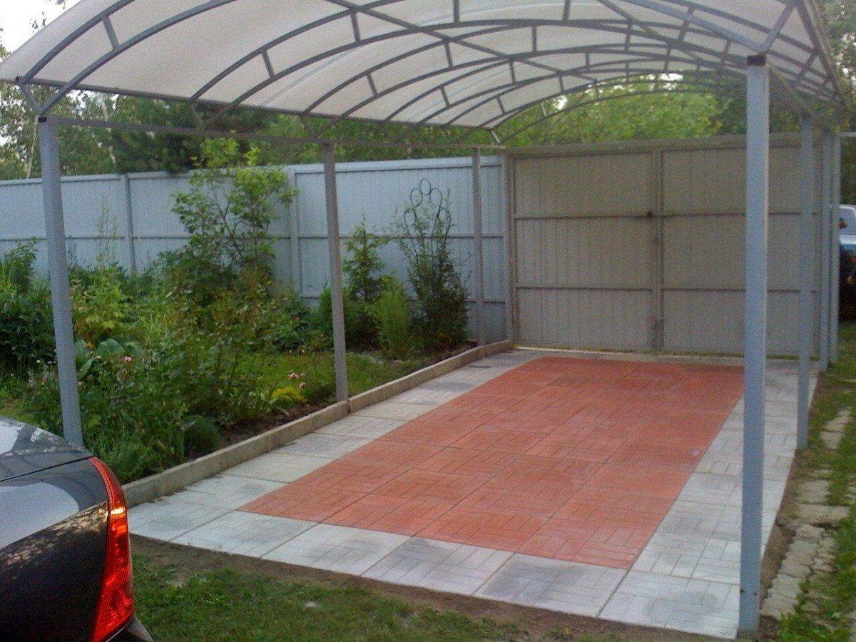 Навес для машины