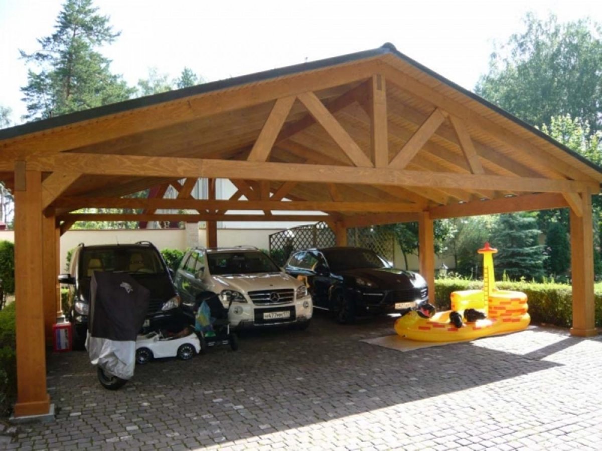 Навес для машины 7500*3700