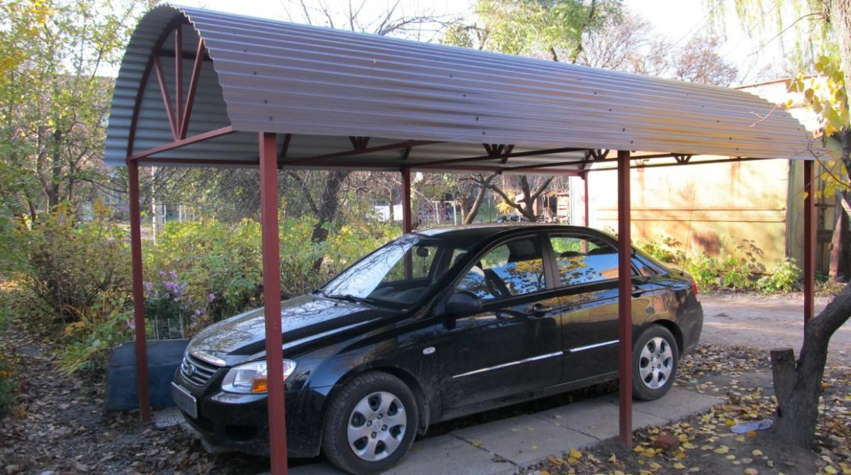 Навес под авто