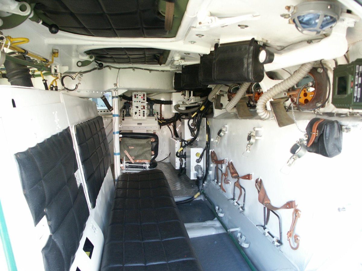 Салон БТР 82а
