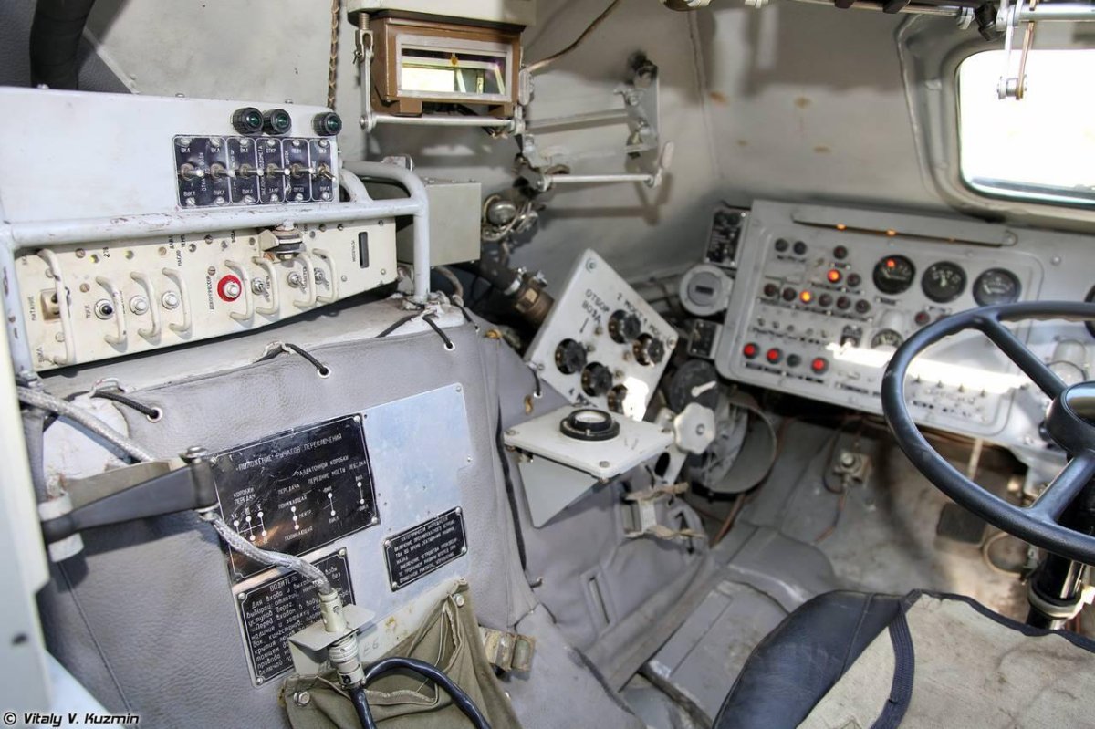 Приборная панель БТР 80