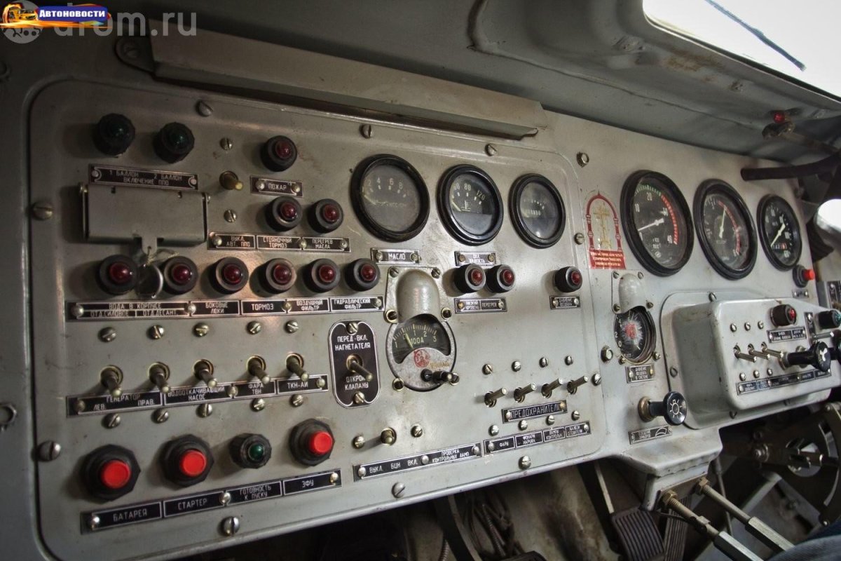 Панель управления БТР 80