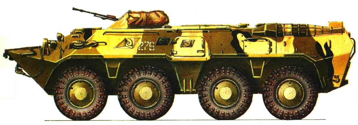БТР 80 бронеавтомобиль