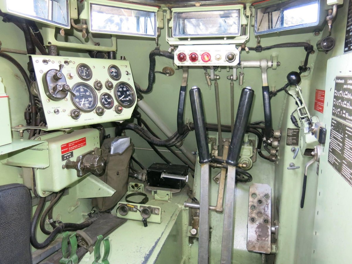 БТР м113 внутри