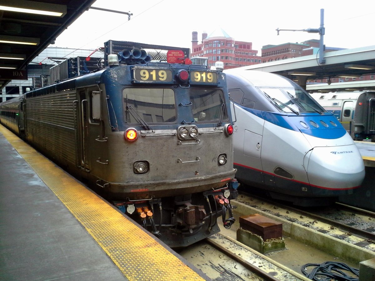 Электровоз Амтрак