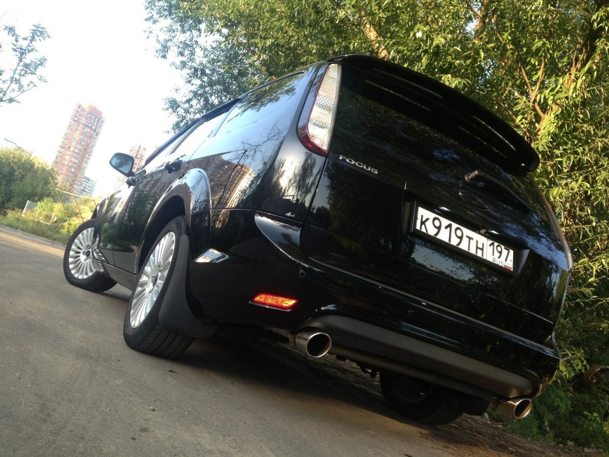 Форд фокус 2 универсал выхлоп