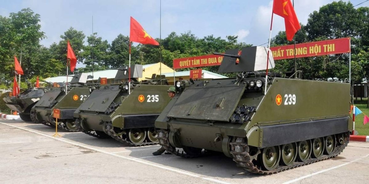 M113 бронетранспортёр Вьетнам