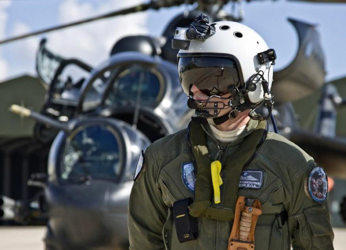 Шлем пилота вертолета ми 24