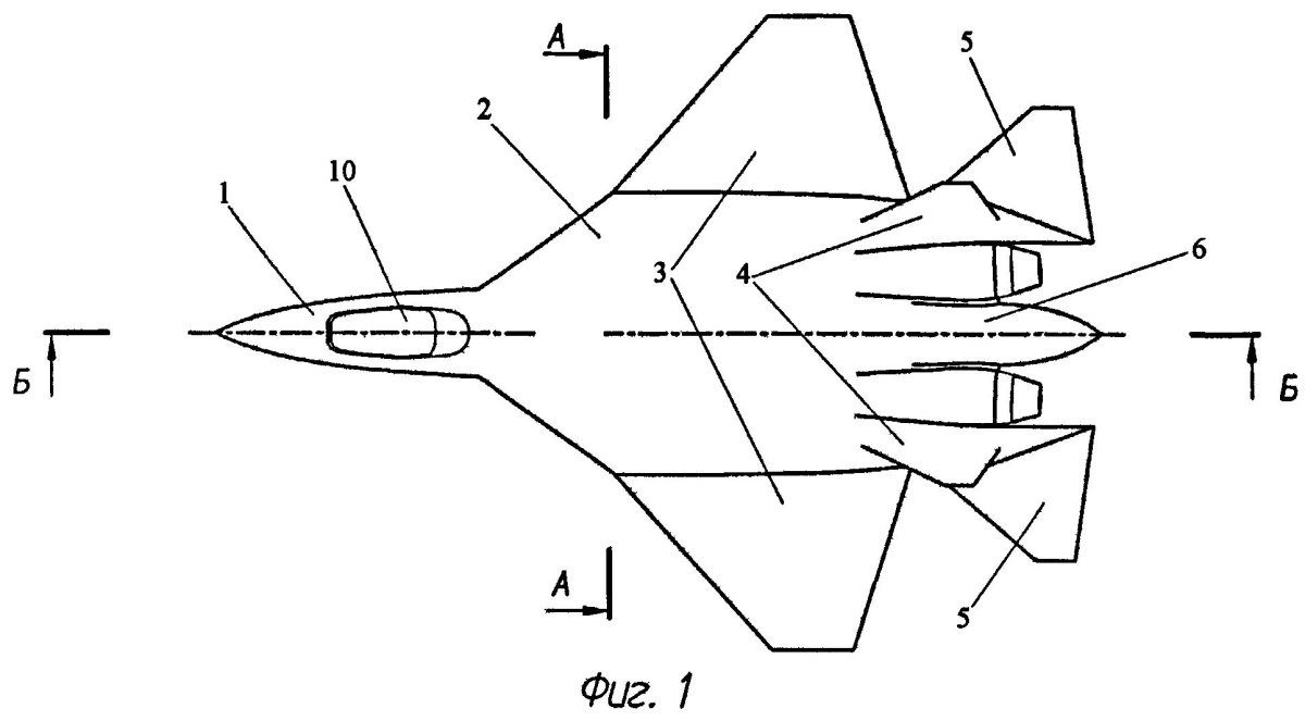 Су 57 аэродинамическая схема