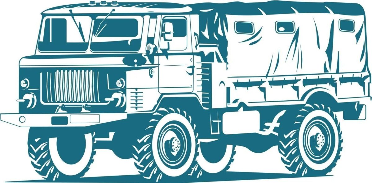 ГАЗ 66 вектор