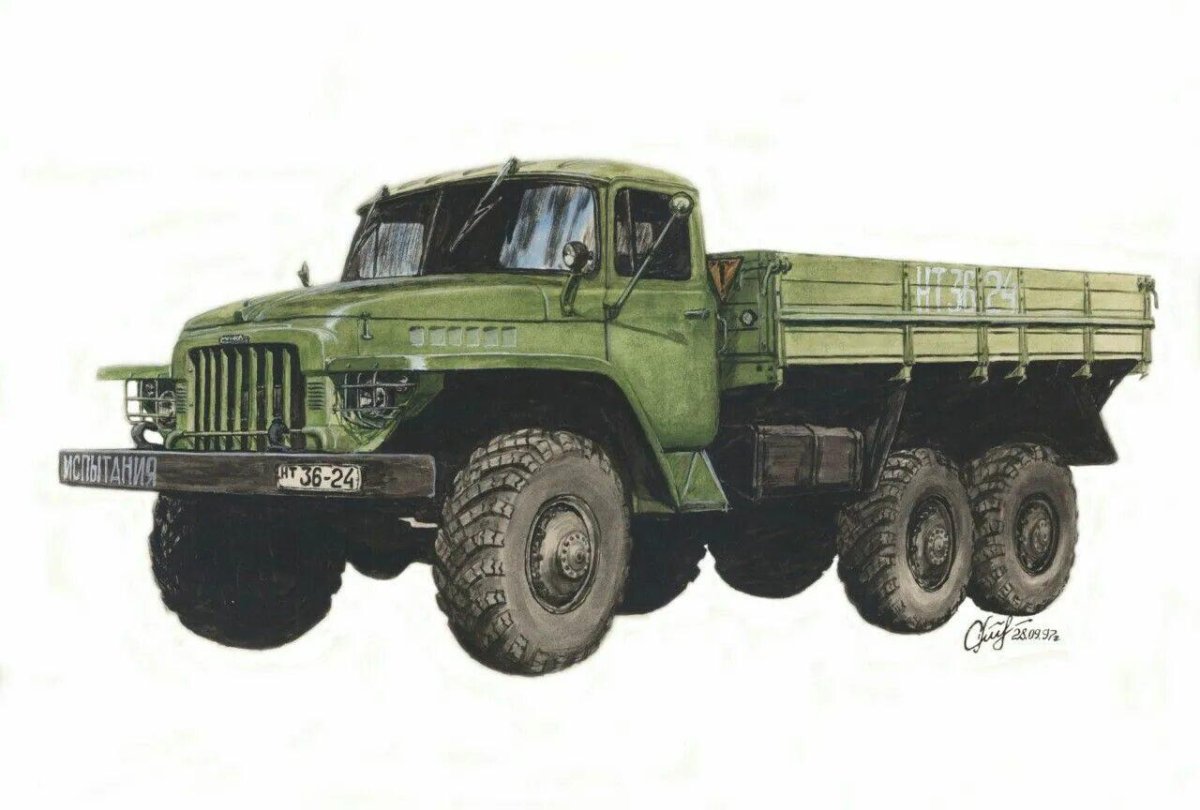 Урал 4320 военный