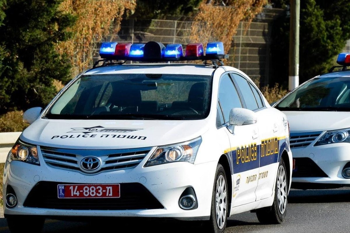 Полицейские машины Израиля