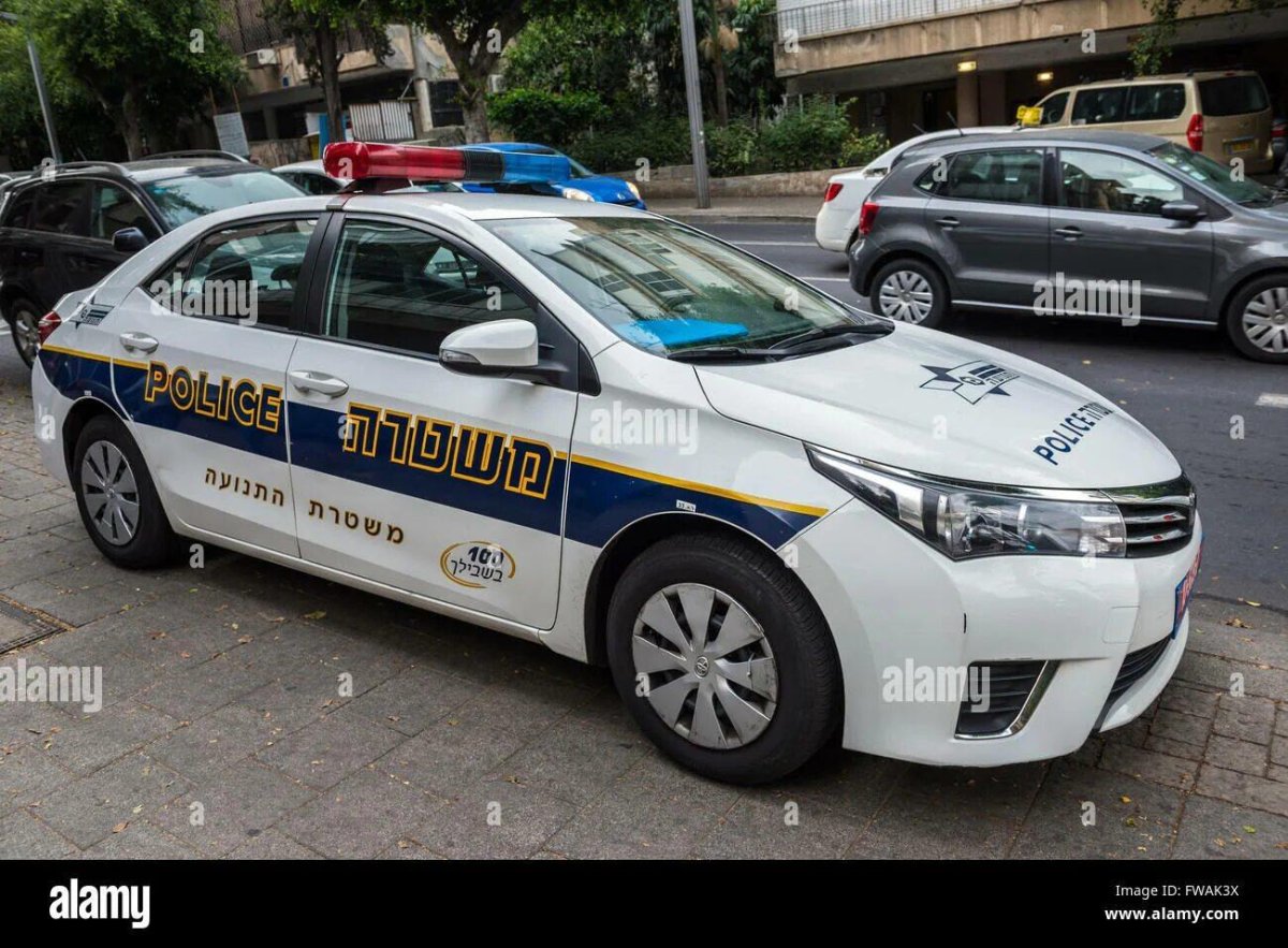 Полицейские машины Израиля