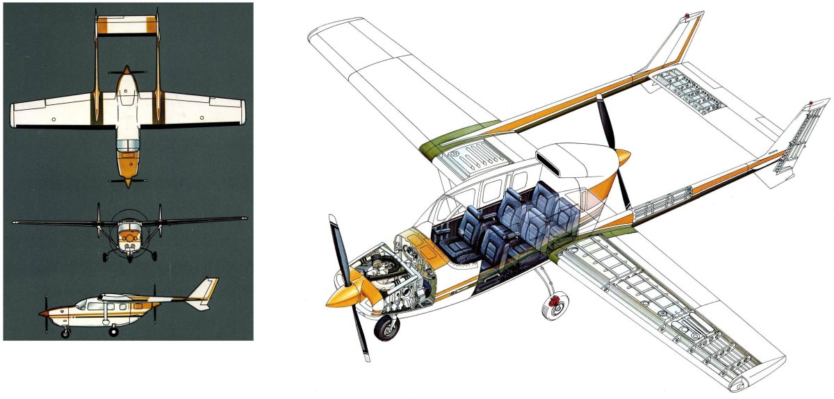 Самолет Аэропракт а-21 Соло чертежи
