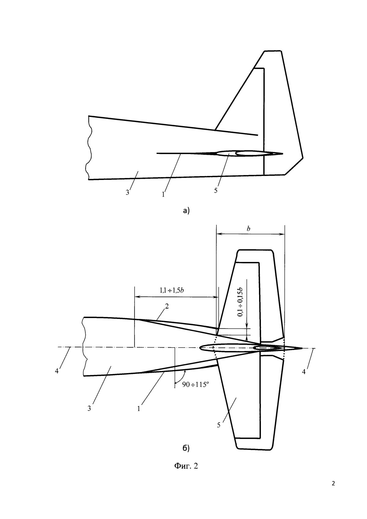 Горизонтальное оперение самолета