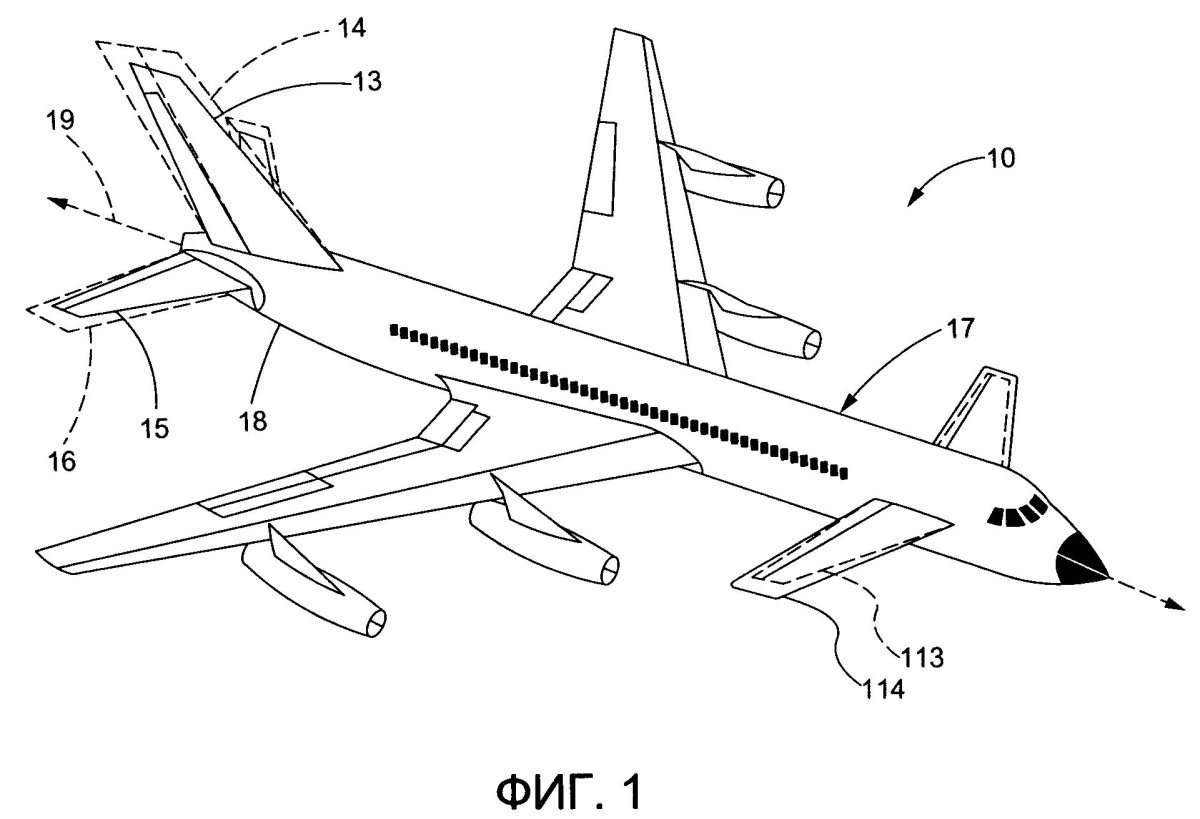 Конструкция хвостового оперения самолета