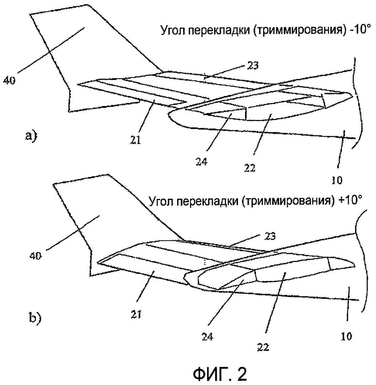 Механизм перекладки стабилизатора