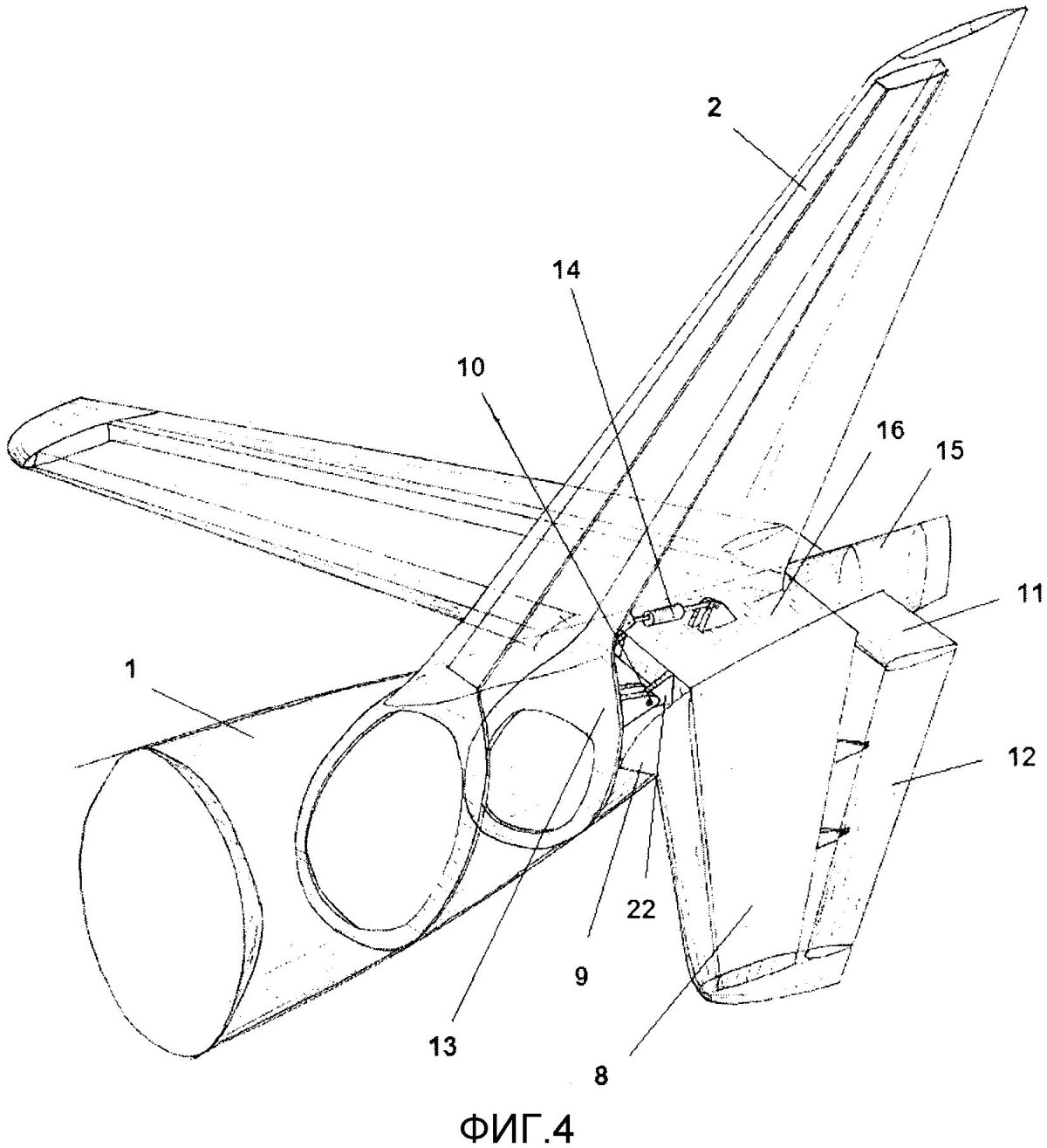 Стабилизатор хвостового оперения
