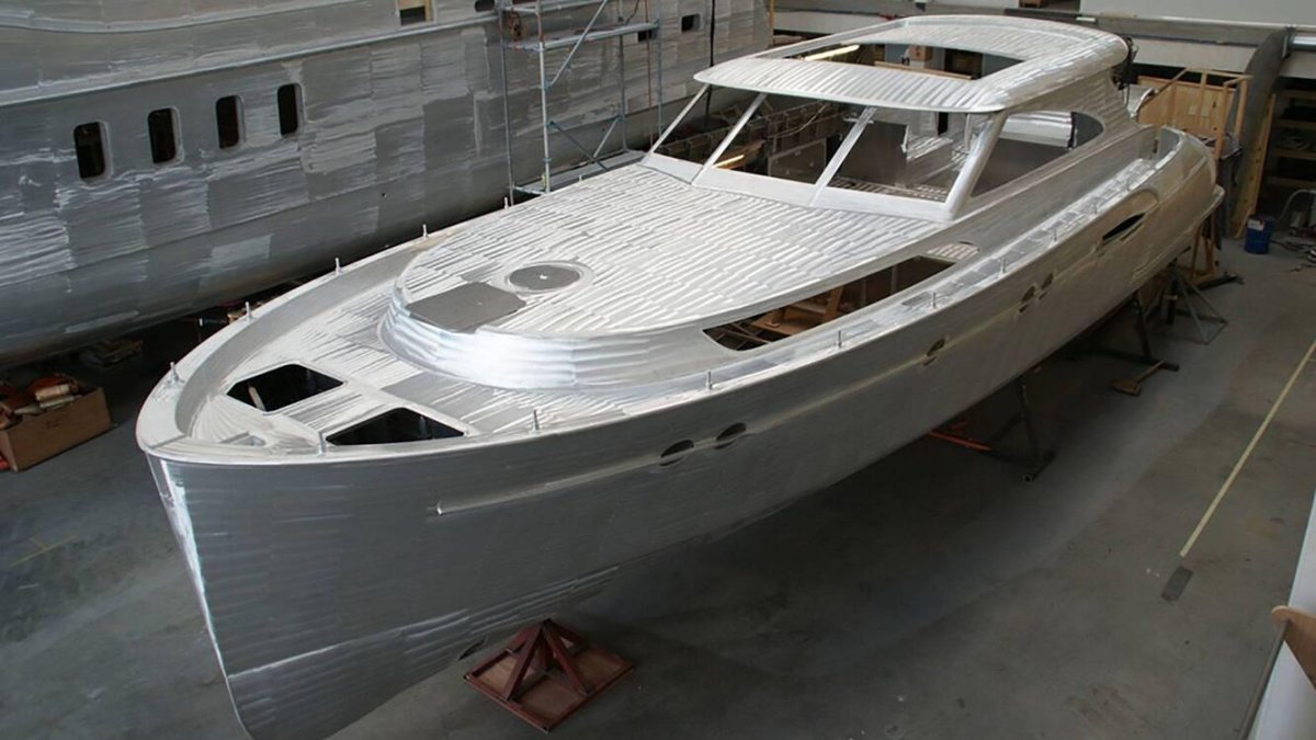 Алюминиевой моторной яхты Sea Pride 1100