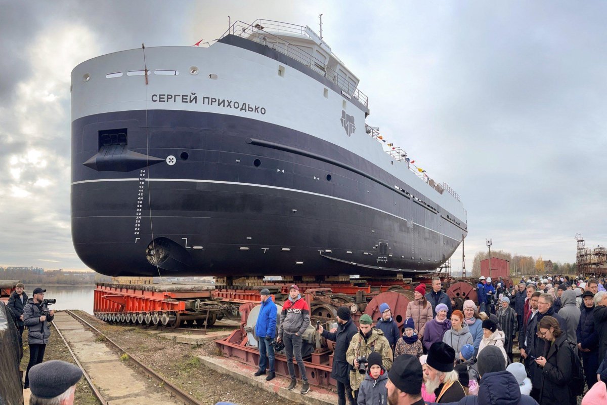 Краболовное судно Сергей Приходько