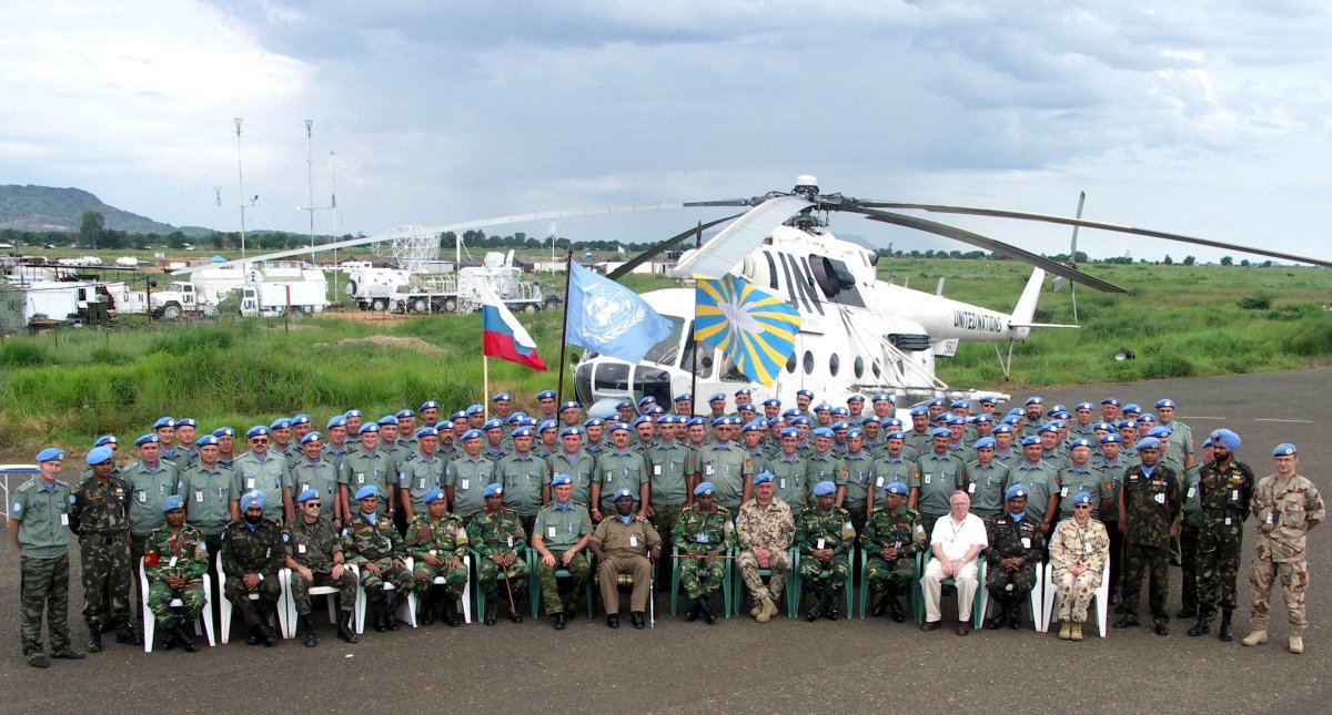 Российская Авиационная группа миссии ООН В Судане (Раг моонс)
