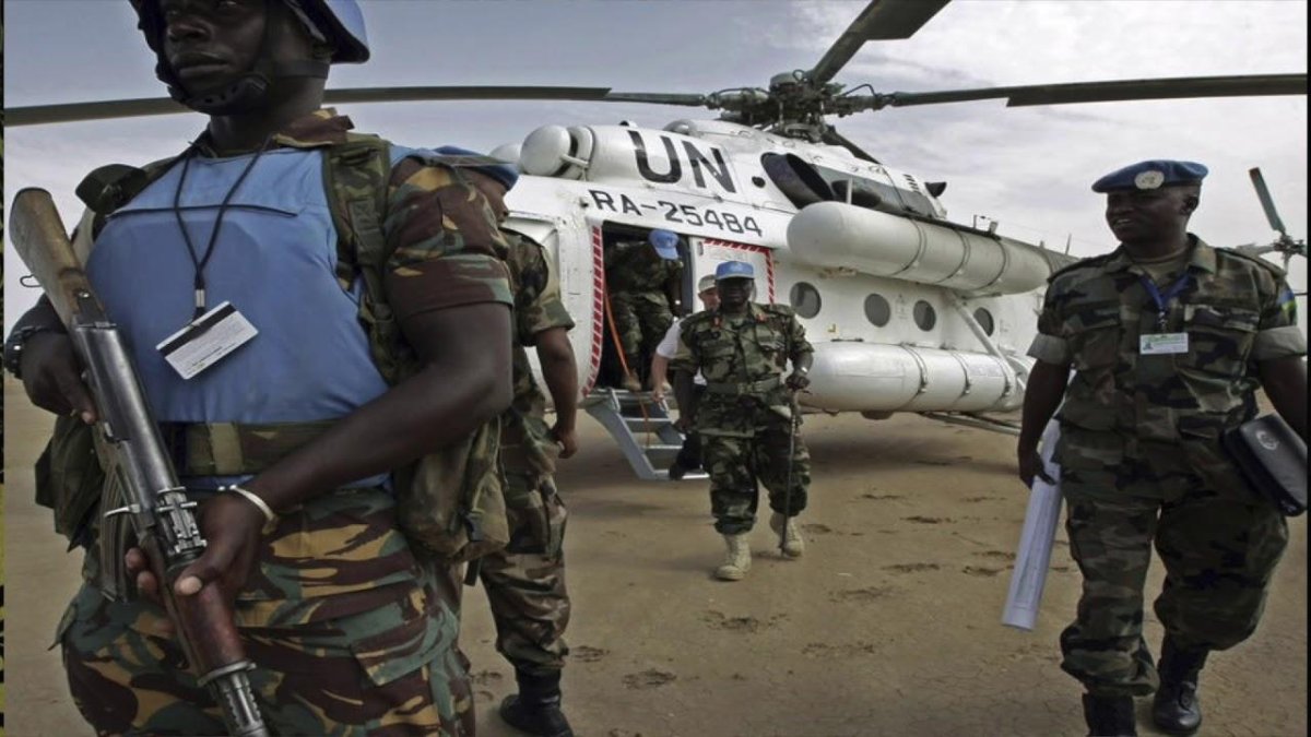 Миротворцы ООН В Либерии 2003