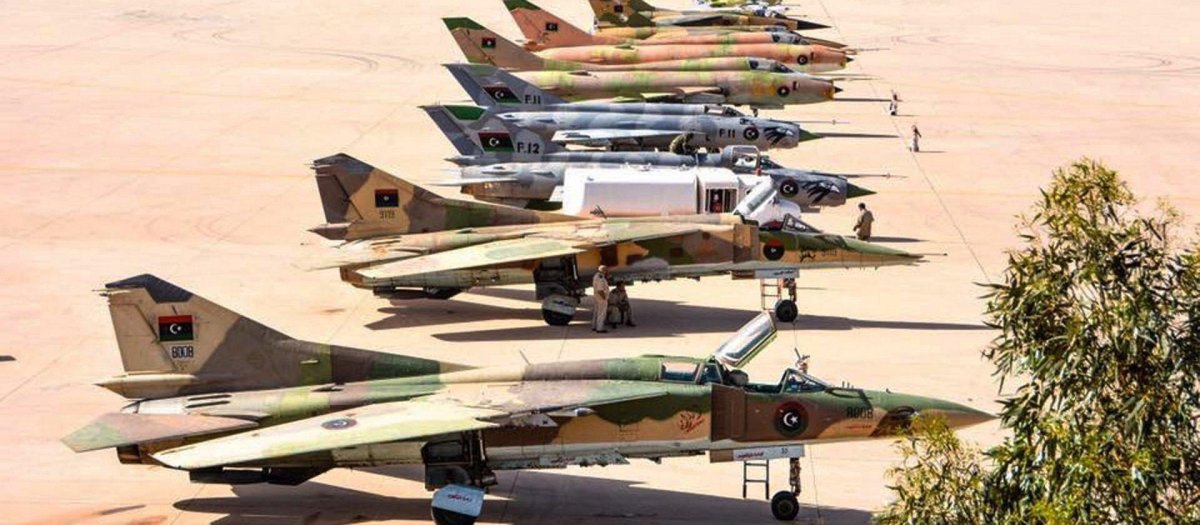 Миг-23бн ВВС Ливии