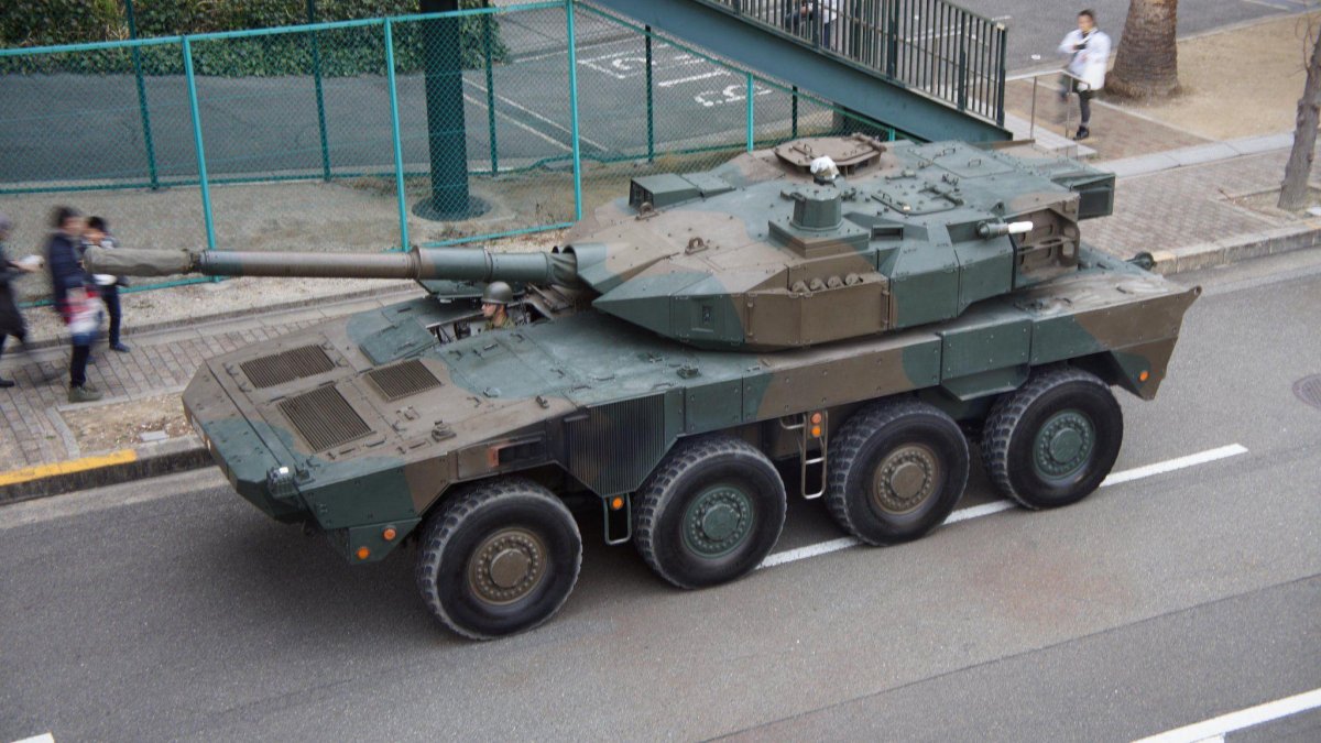 Колесный танк Type 16