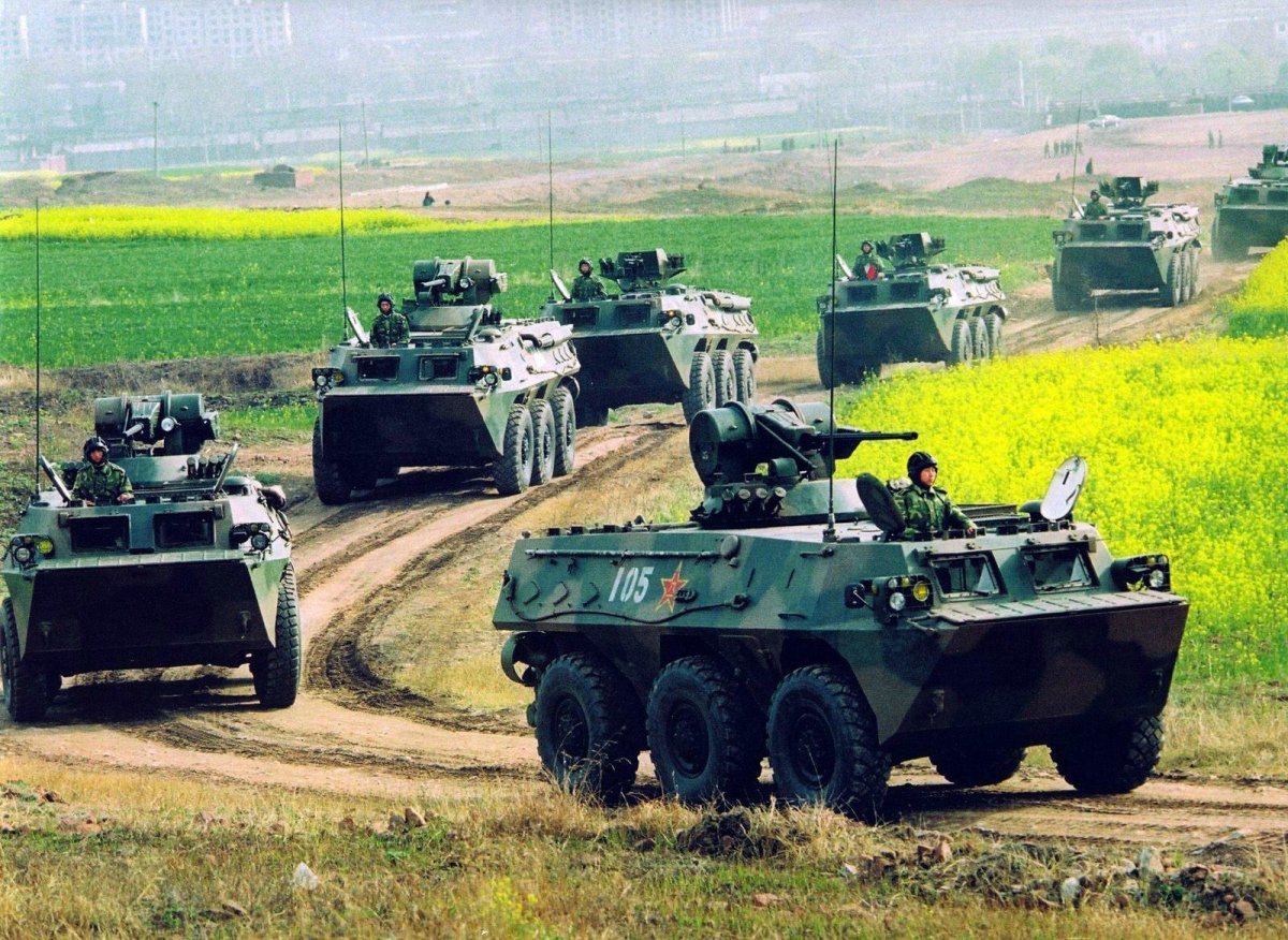 Китайский БТР WZ 551