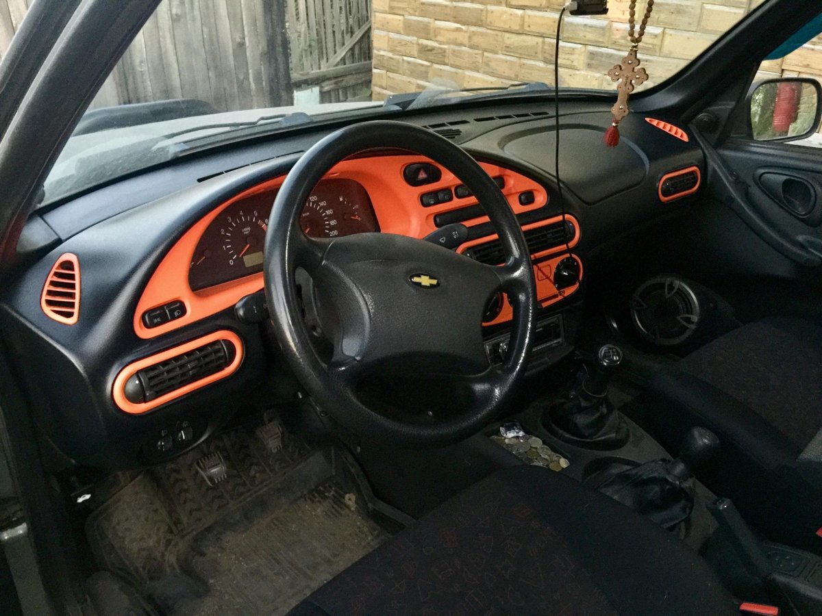 Панель и салон Шевроле Нива