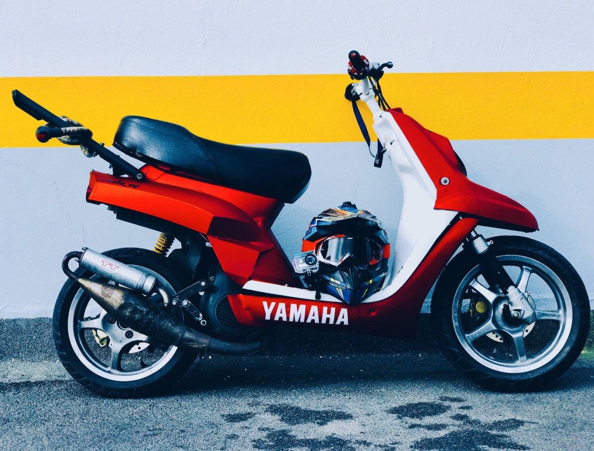 Yamaha BWS 50 стант