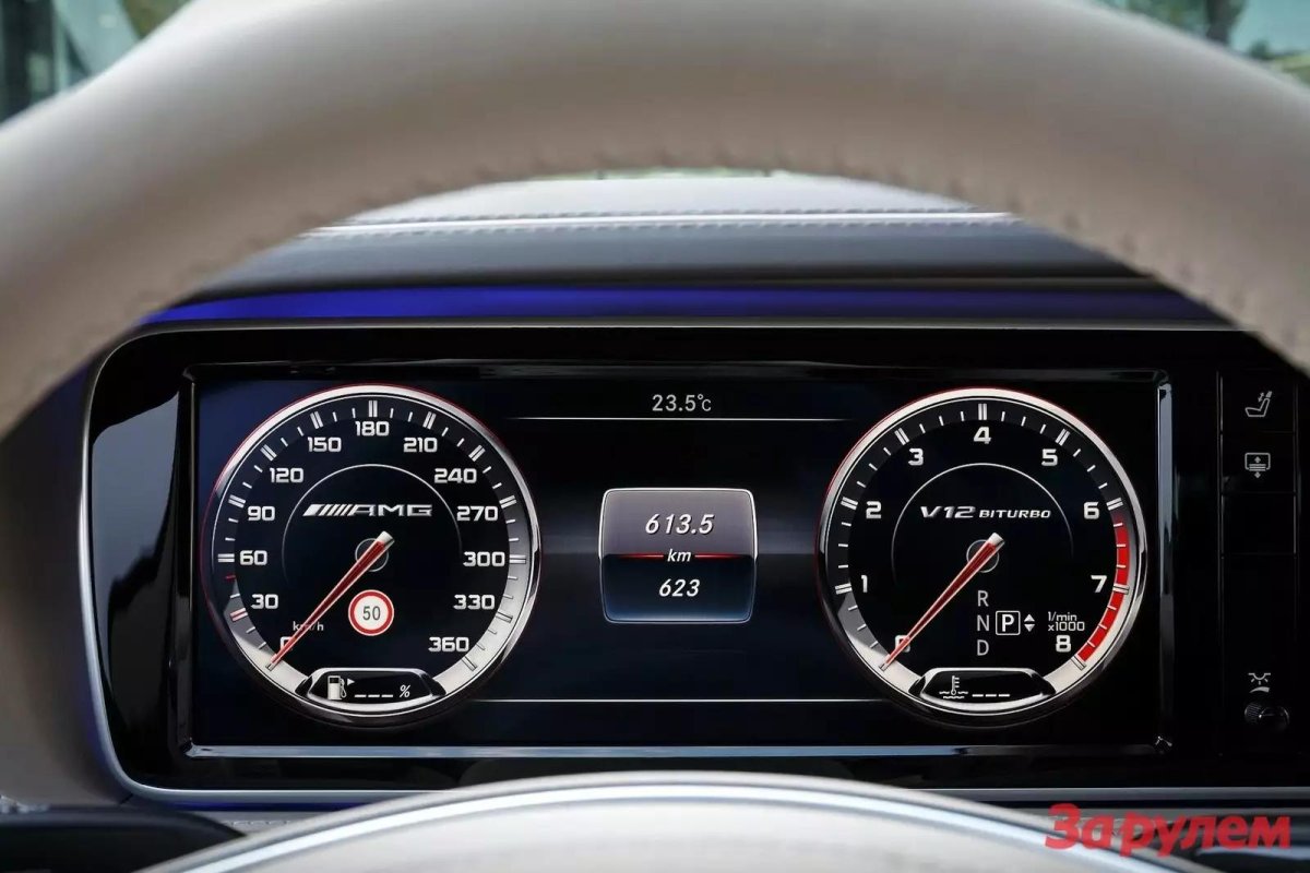 Mercedes-Benz w222 AMG спидометр